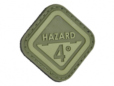 Hazard 4 Diamond Shape Morale Patch - olivgrn