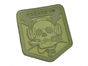 Hazard 4 SpecOp Skull Patch - olivgrn